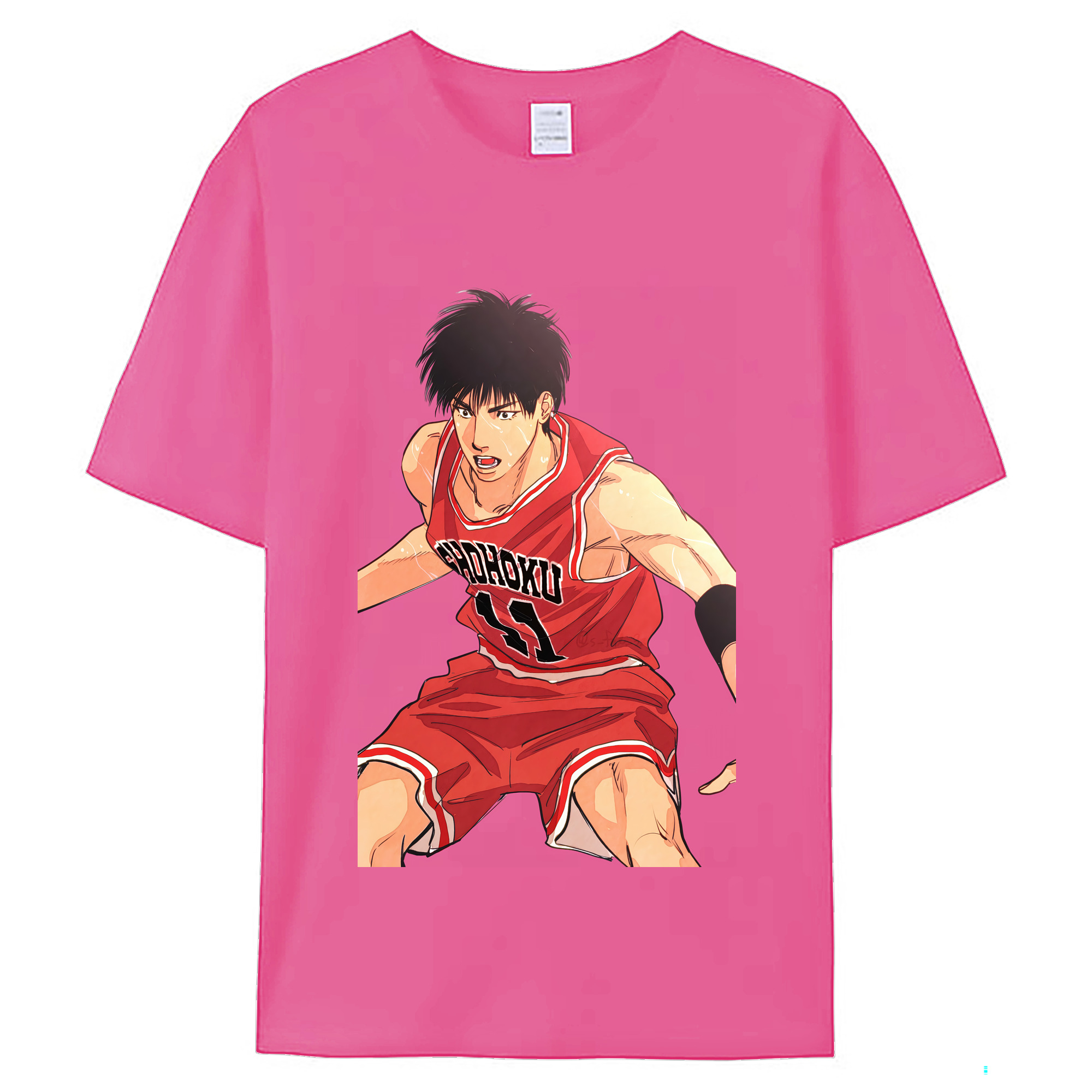 （画像用） SLAM DUNK／スラムダンク レディースカジュアルプリントTシャツ（綿100％）
